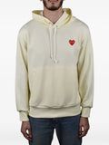 Comme des Garçons Homme logo-patch hoodie