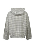 BREATH check-pattern logo-patch jacket