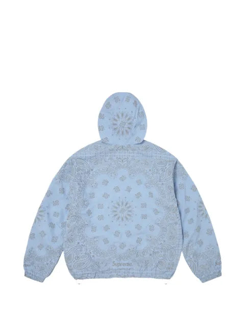 Supreme bandana-print hoodie
