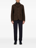 Herno padded single-breasted blazer
