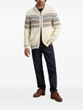 Woolrich Fair Isle zip-up cardigan